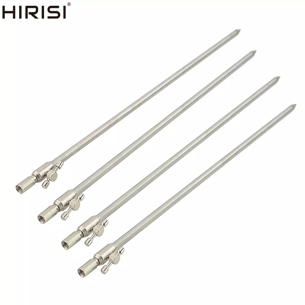 Fishing Rod Pod - ชุดคันเบ็ดตกปลาคาร์พ 4 ชิ้น ยี่ห้อ Hirisi พร้อมขาตั้งคันเบ็ด
