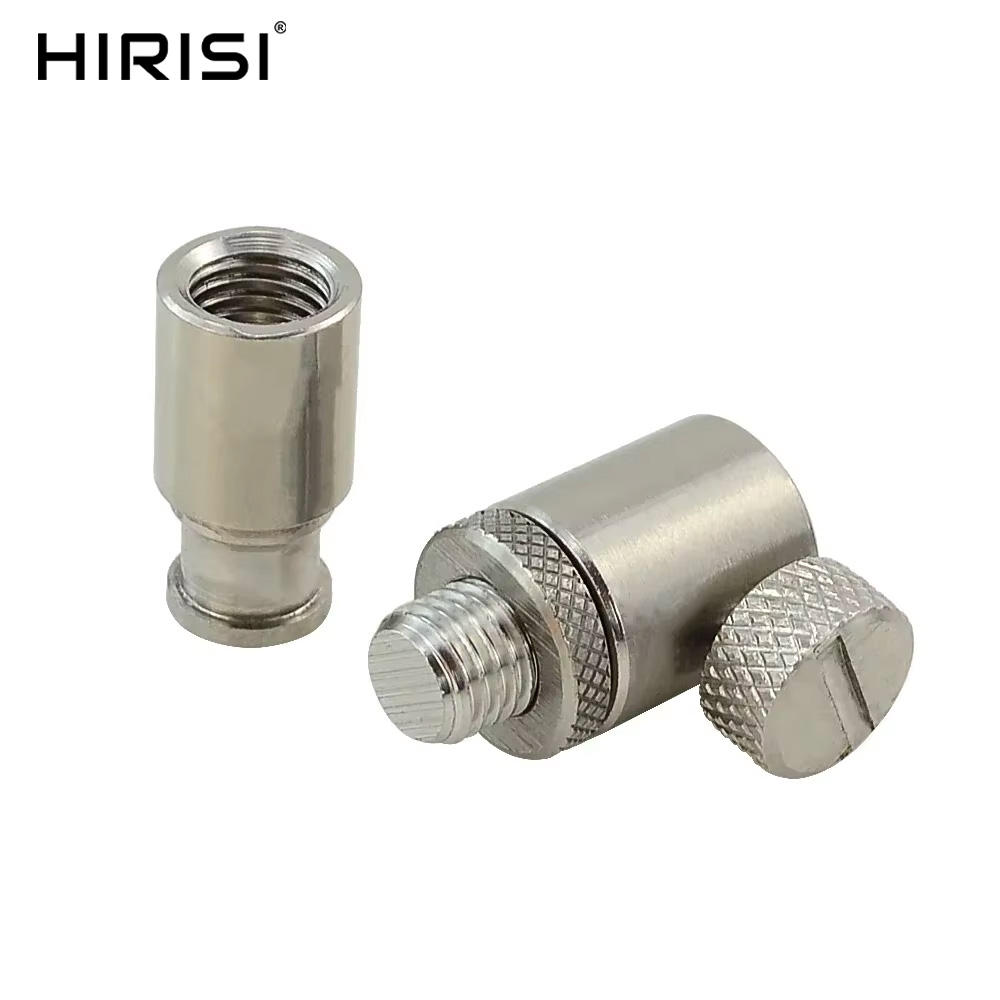 Fishing Rod Pod - Hirisi สแตนเลส QUICK RELEASE Connector สําหรับปลาคาร์พตกปลาสัญญาณเตือนภัย