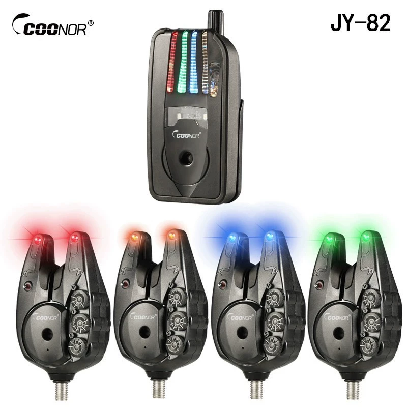 Carp Fishing Tackle - JY-82 อุปกรณ์เตือนปลากัดแบบอิเล็กทรอนิกส์ สำหรับตกปลาในอ่างเก็บน้ำและน้ำจืด