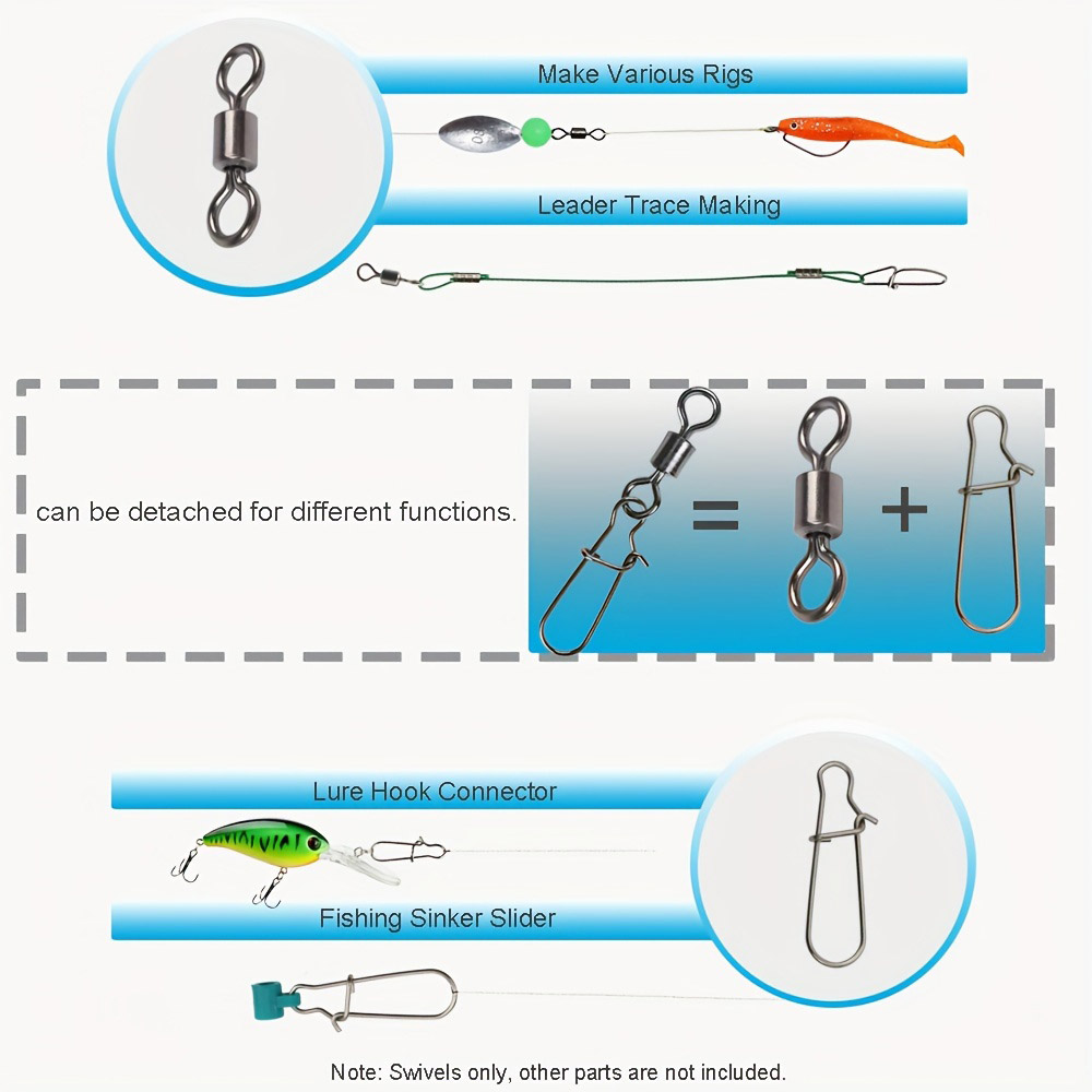 95/210 ชิ้นชุดอุปกรณ์เชื่อมต่อ - Fishing Equipment Carp บทวิจารณ์และราคา