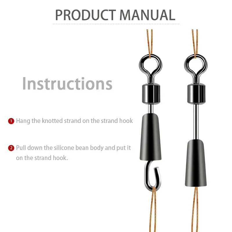 ตัวเชื่อมต่อเบ็ดตกปลาแบบหมุนได - Carp Fishing Tackle บทวิจารณ์และราคา