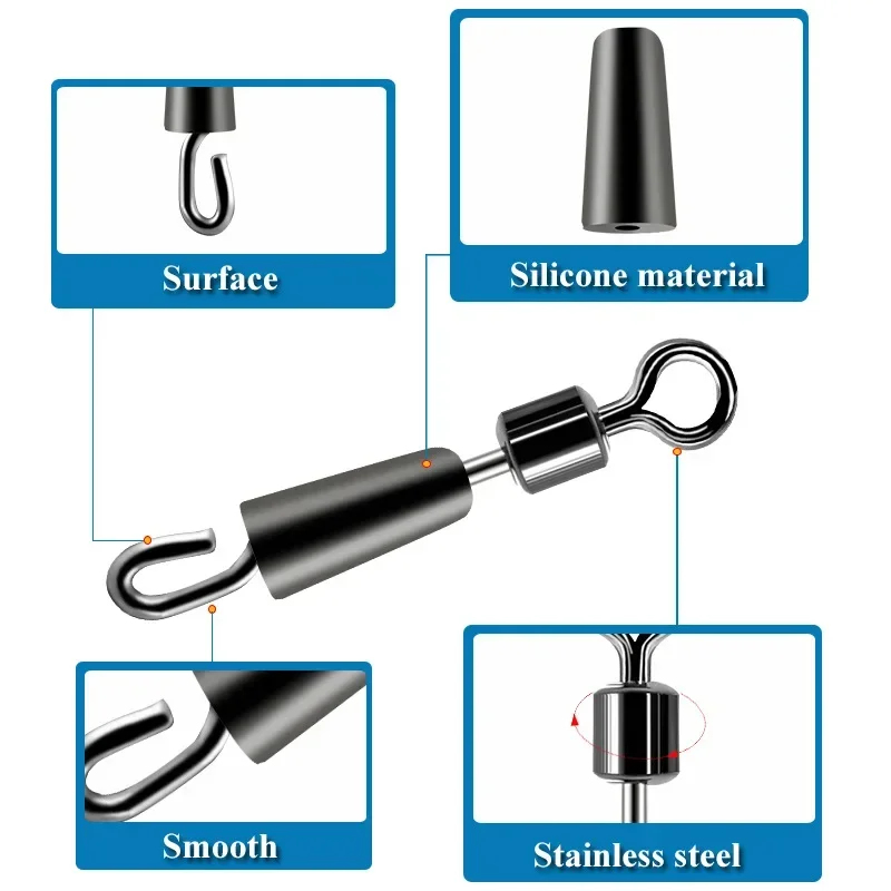 ตัวเชื่อมต่อเบ็ดตกปลาแบบหมุนได - Carp Fishing Tackle บทวิจารณ์และราคา