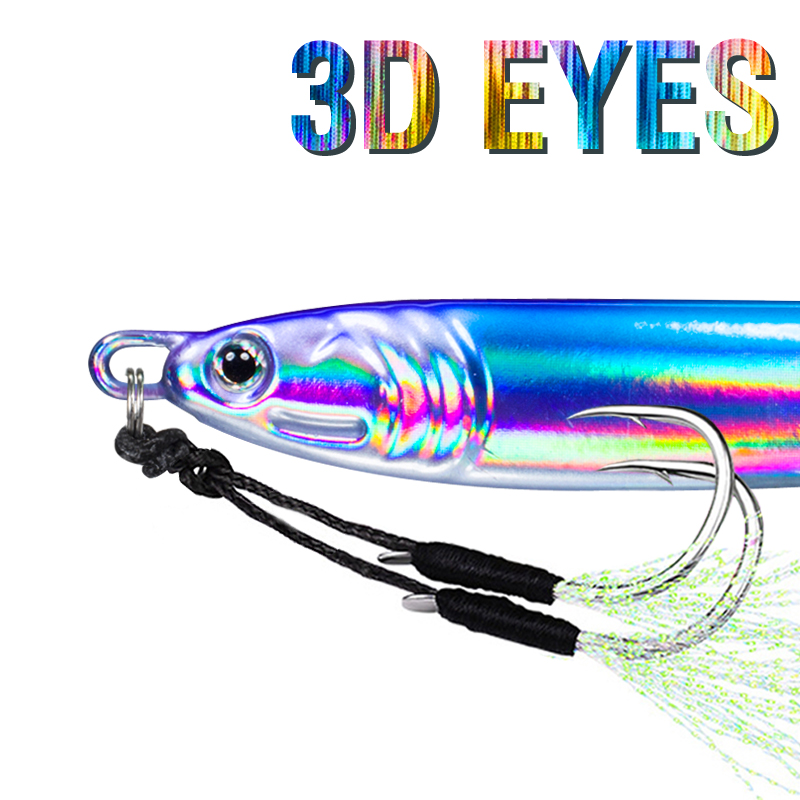 7 ชิ้น 40 กรัม 60 กรัม 80 กรัม - Fishing Equipment Kit บทวิจารณ์และราคา