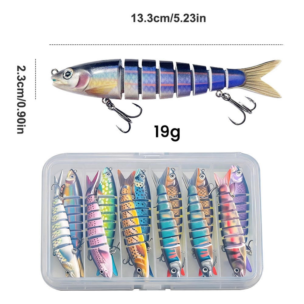 เหยื่อตกปลา 10 ชิ้น สำหรับปลาแ - Fishing Equipment Kit บทวิจารณ์และราคา