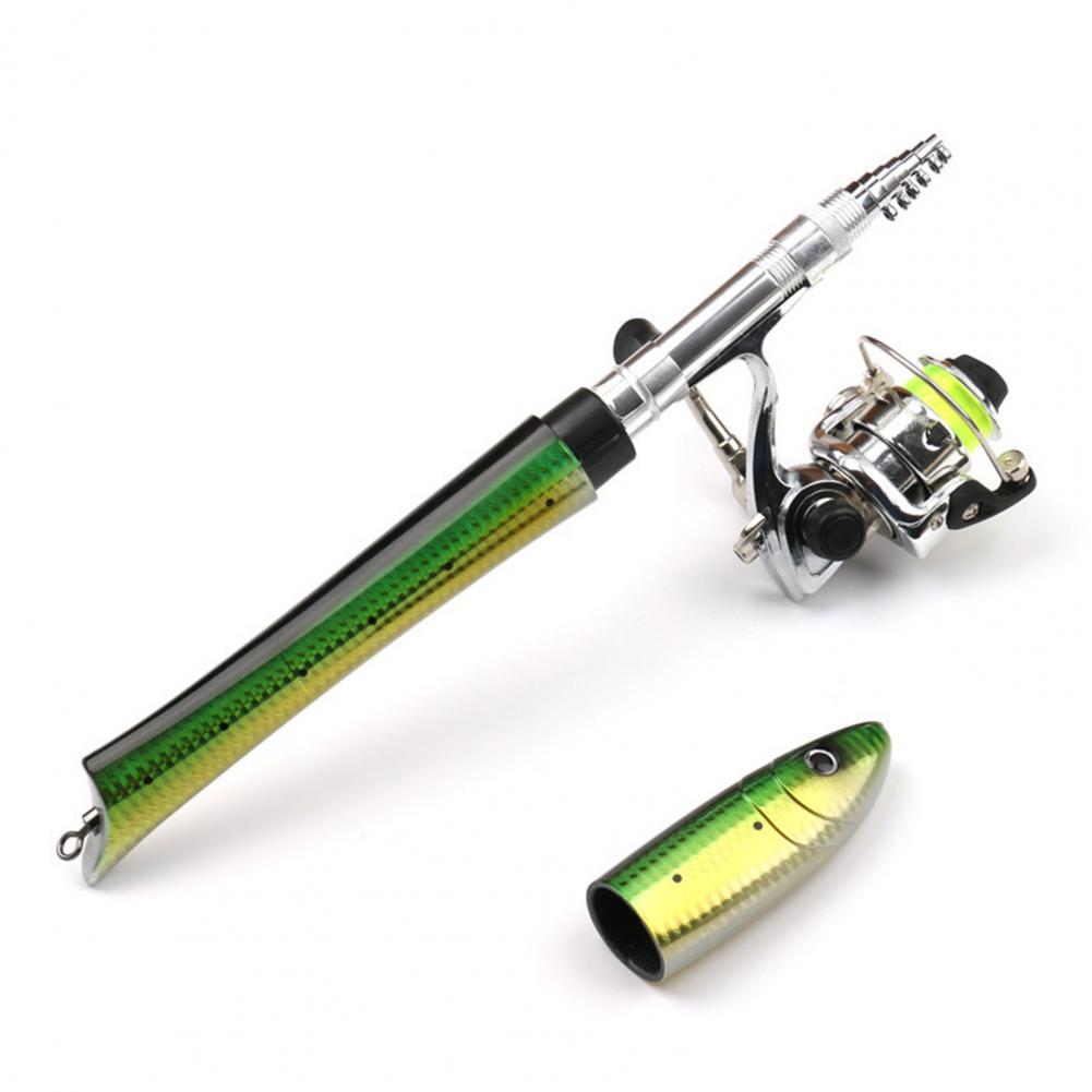 เบ็ดตกปลา Telescopic Rod แบบพก - Fishing Equipment Kit บทวิจารณ์และราคา