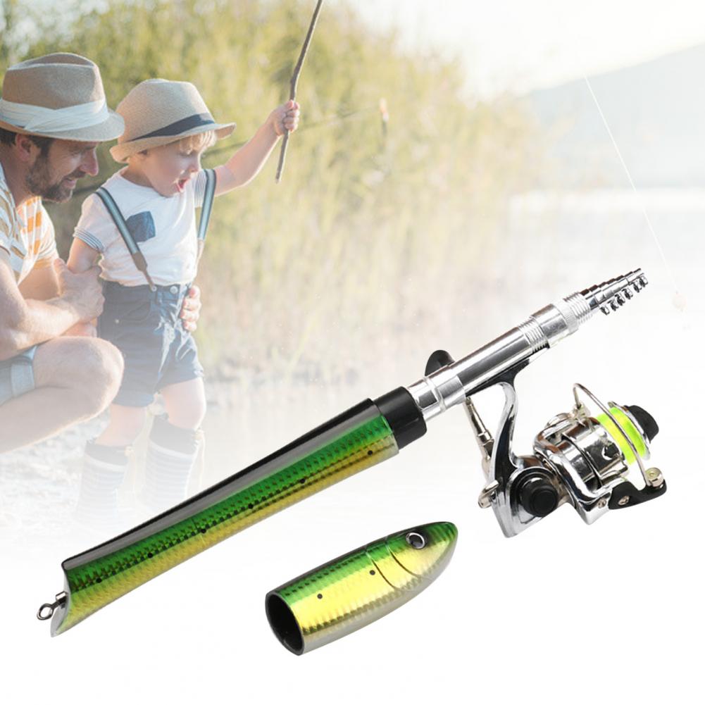 เบ็ดตกปลา Telescopic Rod แบบพก - Fishing Equipment Kit บทวิจารณ์และราคา