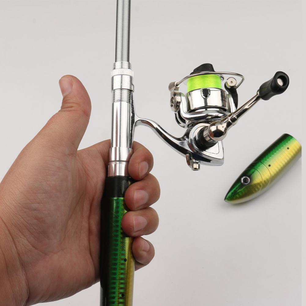 เบ็ดตกปลา Telescopic Rod แบบพก - Fishing Equipment Kit บทวิจารณ์และราคา