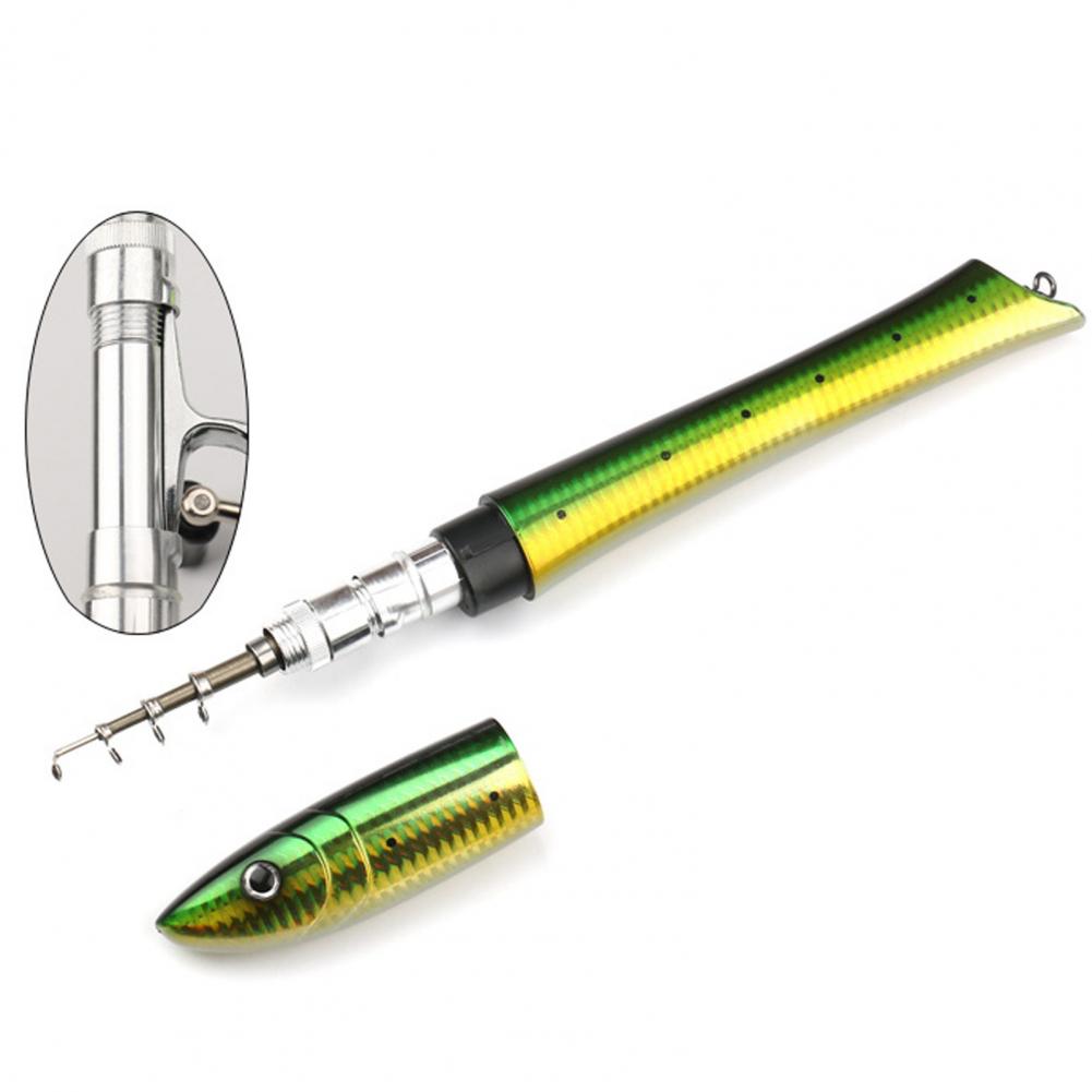 เบ็ดตกปลา Telescopic Rod แบบพก - Fishing Equipment Kit บทวิจารณ์และราคา