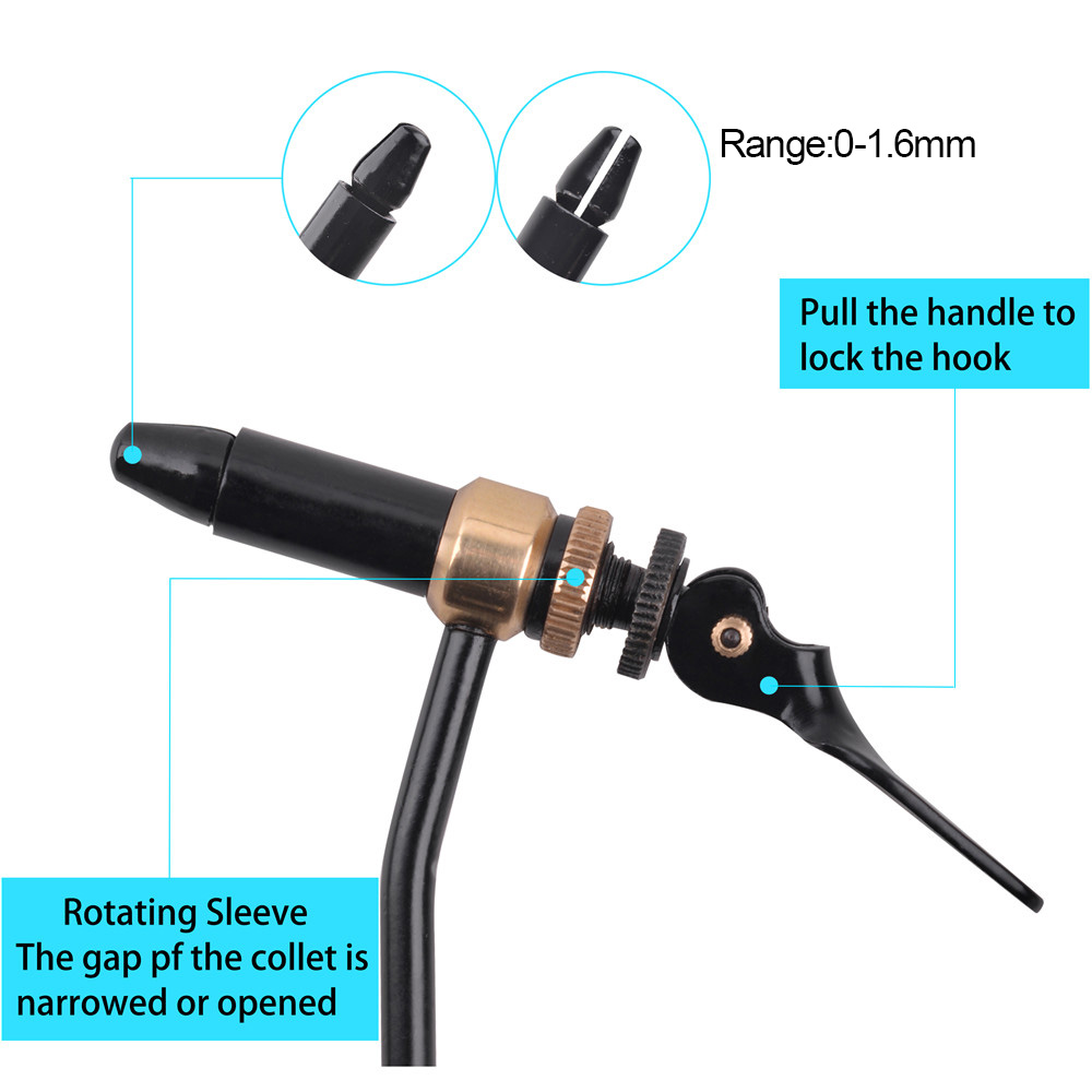 ROTARY Fly Tying Vise เครื่องม - Fishing Equipment Kit บทวิจารณ์และราคา