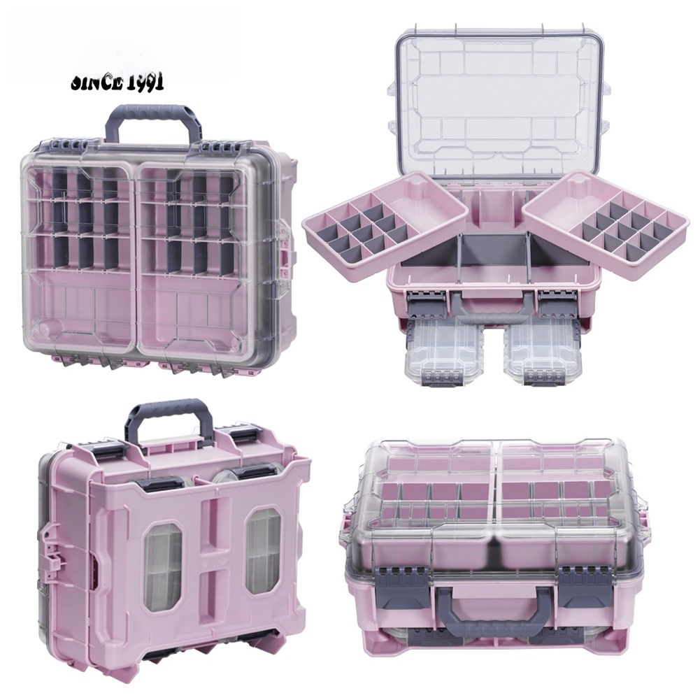 กล่องอุปกรณ์ตกปลาแบบพกพา 2 ชั้ - Fishing Equipment Kit บทวิจารณ์และราคา