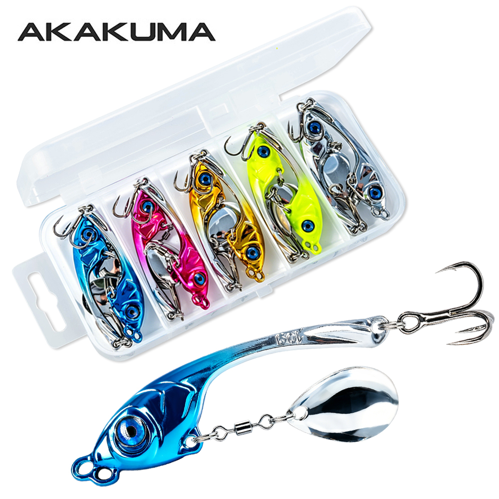 เหยื่อตกปลาโลหะแบบ VIB 10 ชิ้น - Fishing Equipment Kit บทวิจารณ์และราคา