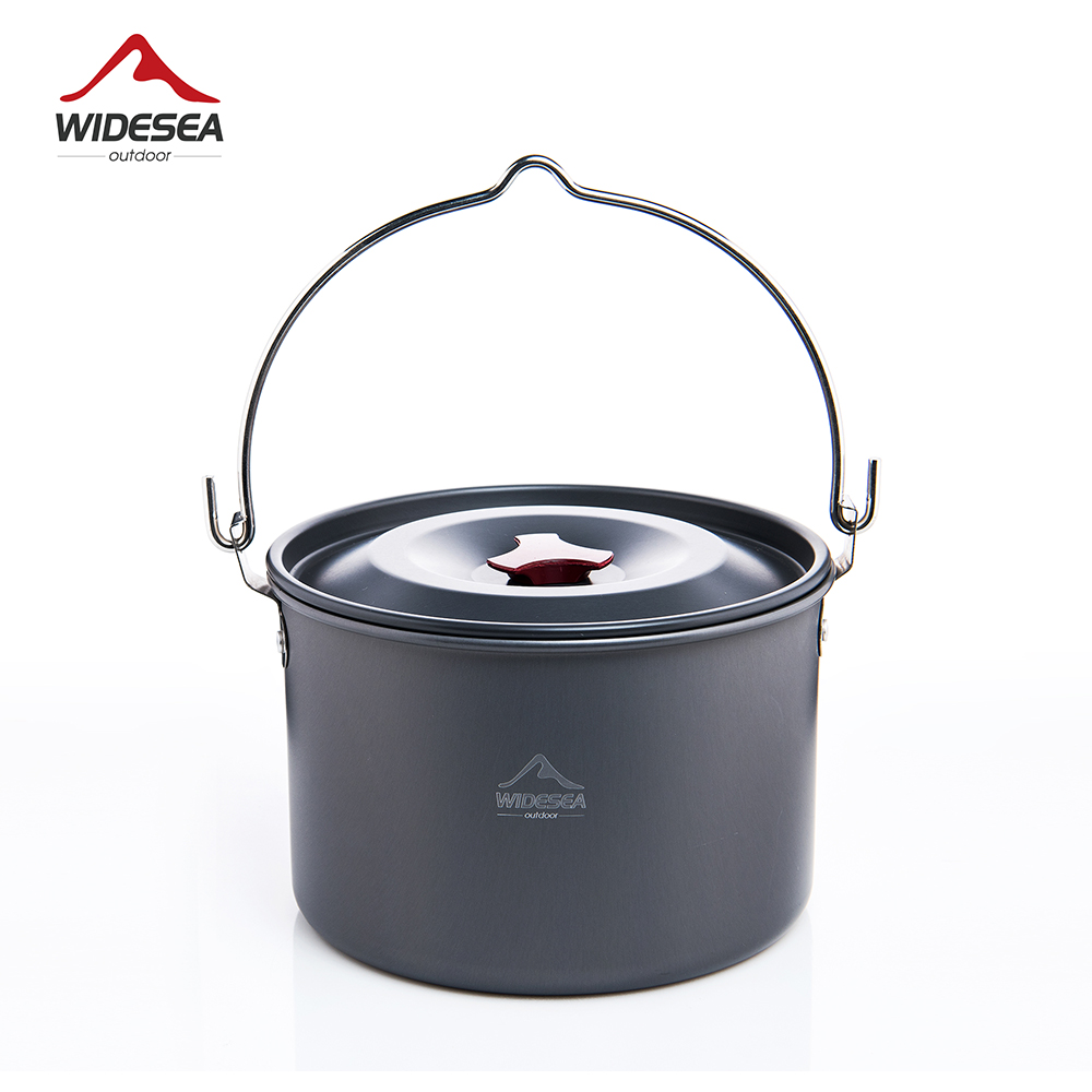 Widesea 4L Camping แขวนหม้อเคร - Fishing Equipment Kitchener บทวิจารณ์และราคา