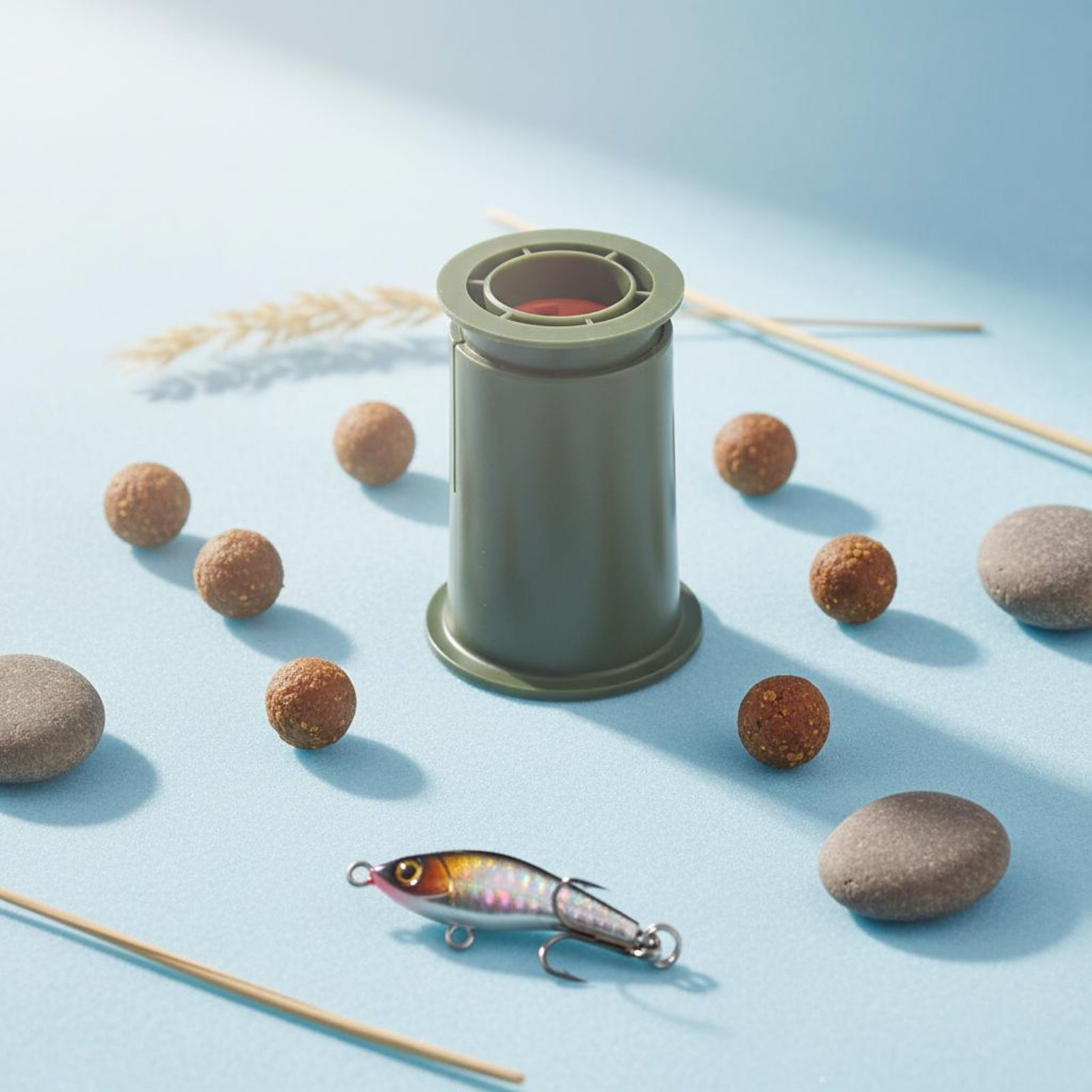 เครื่องมือทำเหยื่อแบบพกพาสำหรั - Carp Fishing Tackle บทวิจารณ์และราคา