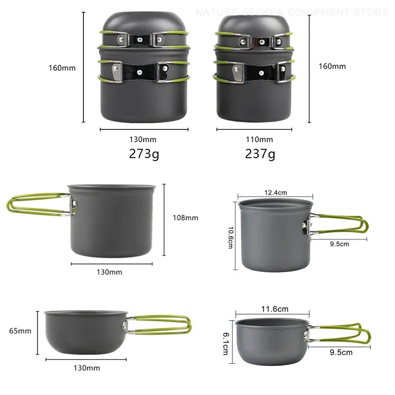 Camping Tableware Kit ชุดเครื่ - Fishing Equipment Kitchener บทวิจารณ์และราคา